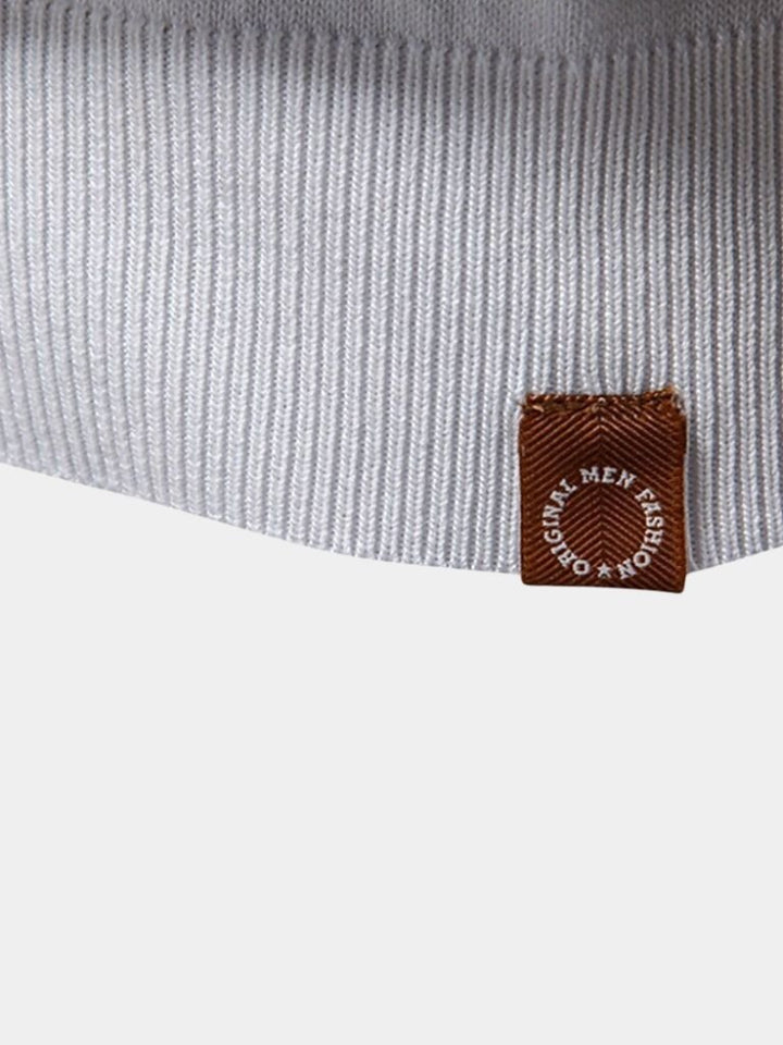 Polo Uomo | Collo Zip & Righe Slim