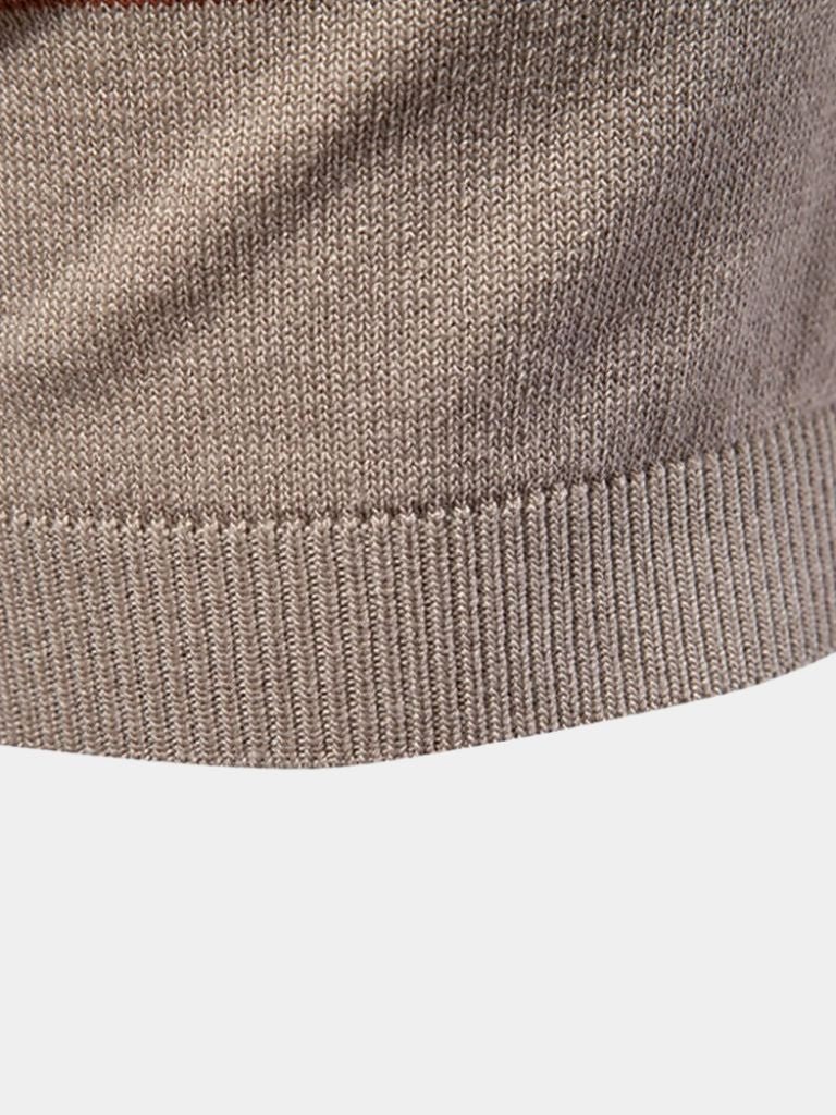 Polo Uomo | Collo Zip & Righe Slim