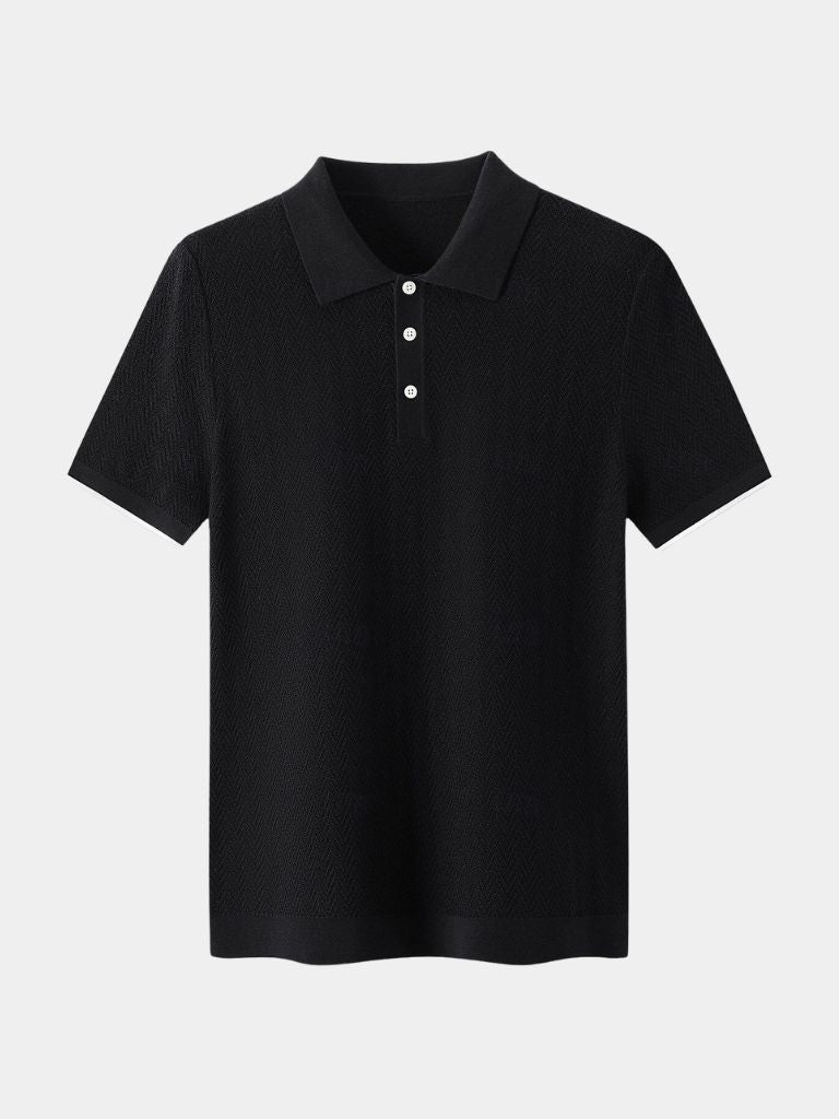 Polo Uomo | Motivo Chevron & Look Raffinato