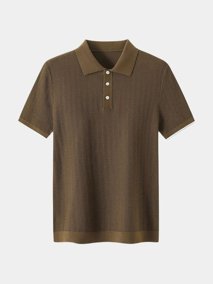 Polo Uomo | Motivo Chevron & Look Raffinato
