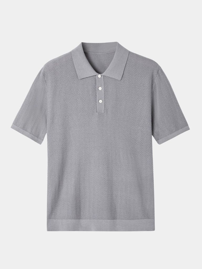 Polo Uomo | Motivo Chevron & Look Raffinato