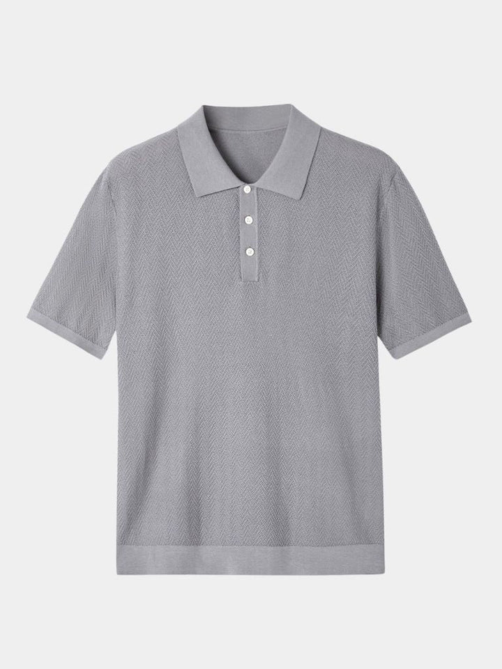 Polo Uomo | Motivo Chevron & Look Raffinato