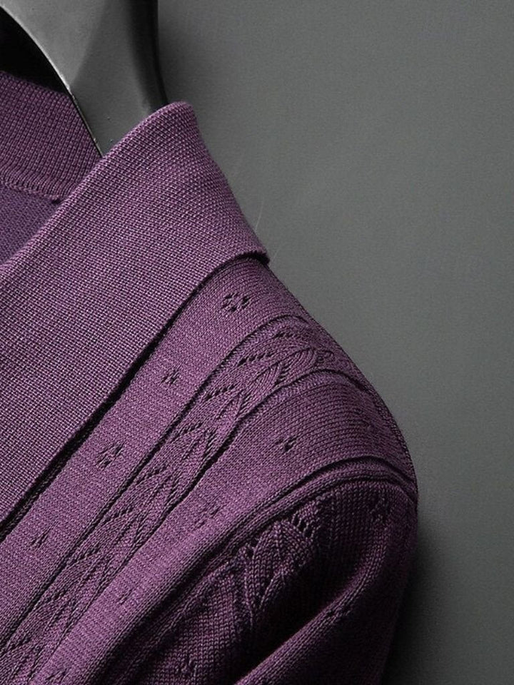 Polo Uomo | Motivo a Rilievo & Stile Classico