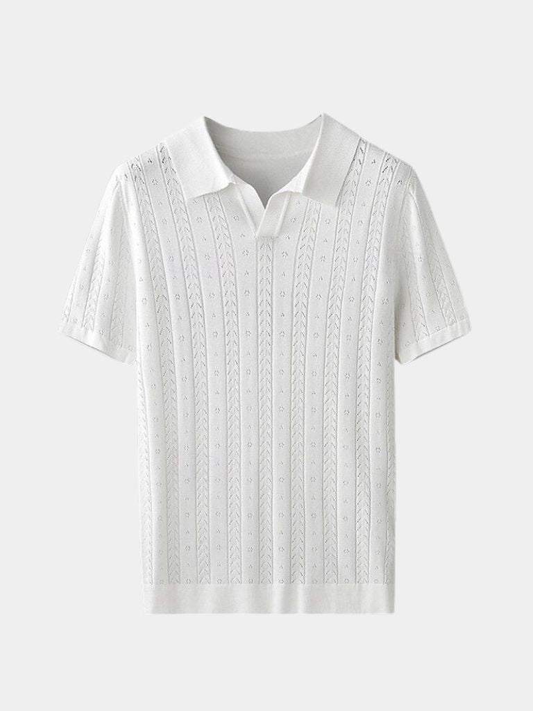 Polo Uomo | Motivo a Rilievo & Stile Classico
