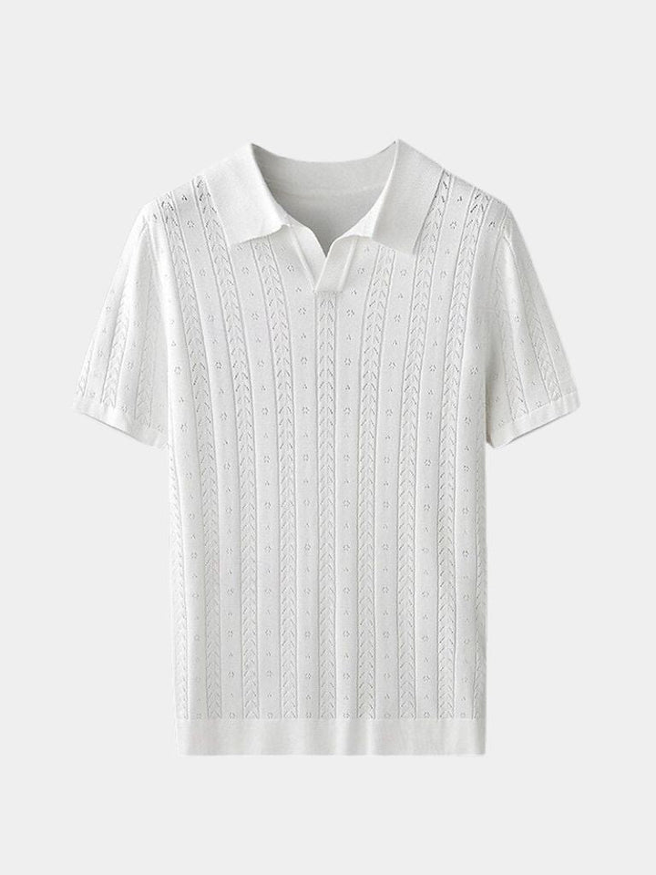 Polo Uomo | Motivo a Rilievo & Stile Classico