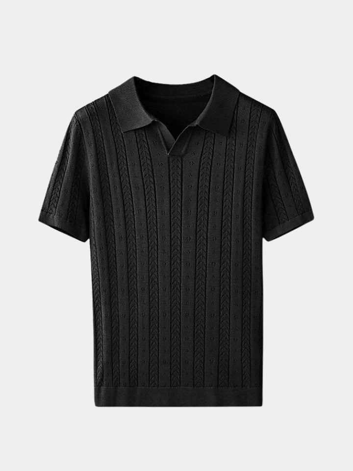 Polo Uomo | Motivo a Rilievo & Stile Classico