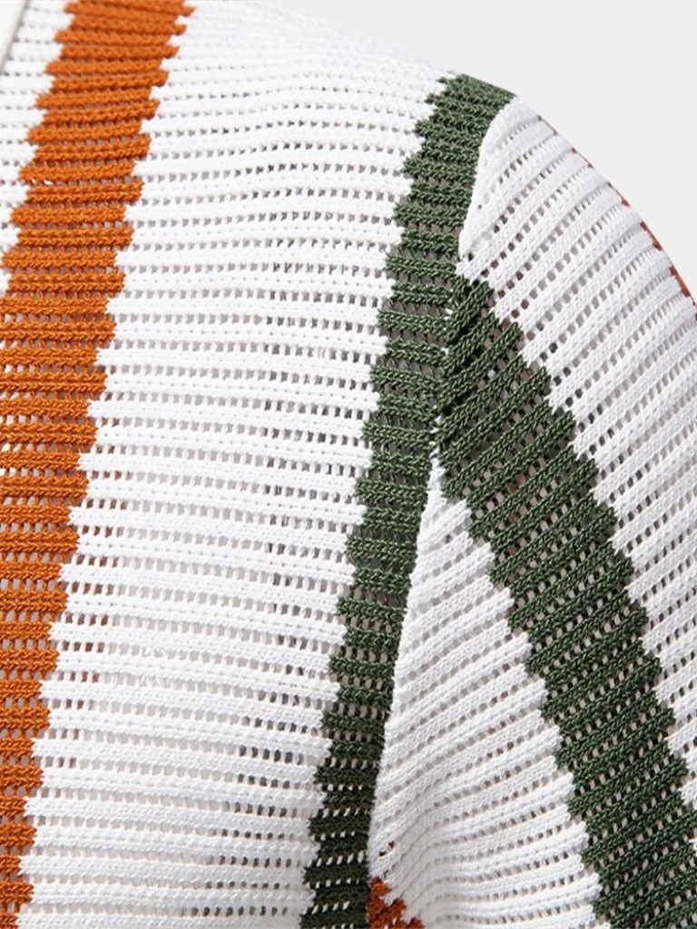 Polo Uomo | Righe Verticali & Look Iconico