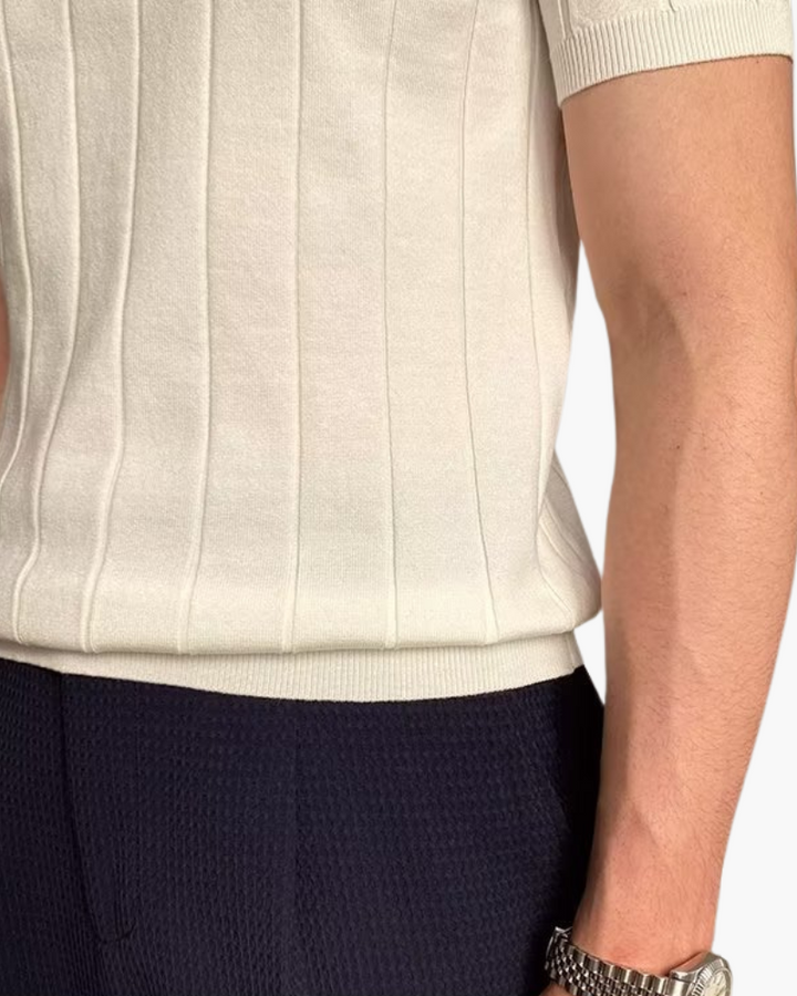 Polo Uomo | Righe verticali slancianti & Look smart immediato