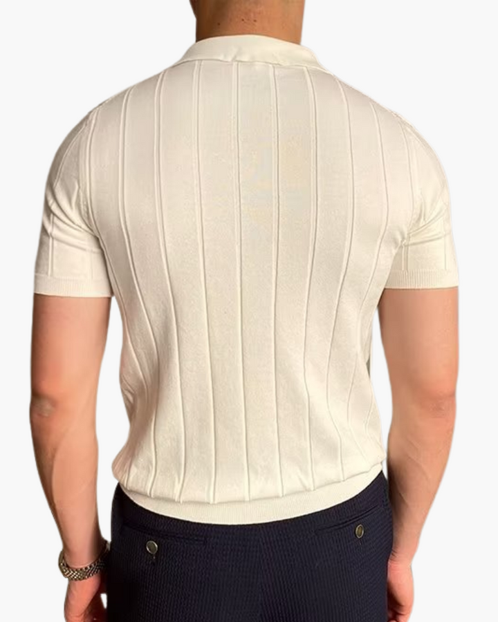 Polo Uomo | Righe verticali slancianti & Look smart immediato