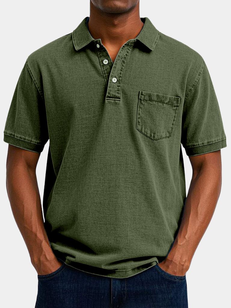 Polo Uomo | Taschino Funzionale & Stile Casual Curato