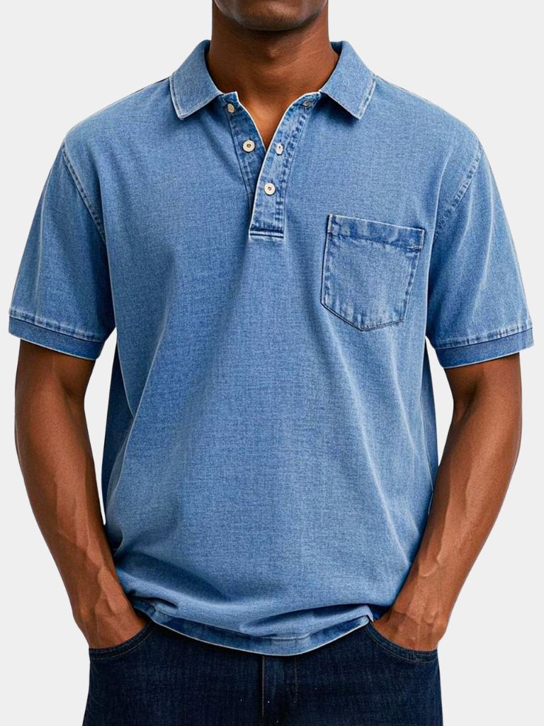 Polo Uomo | Taschino Funzionale & Stile Casual Curato