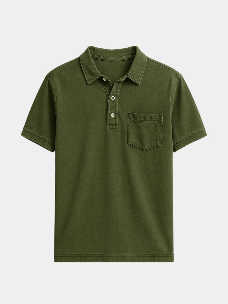 Polo Uomo | Taschino Funzionale & Stile Casual Curato