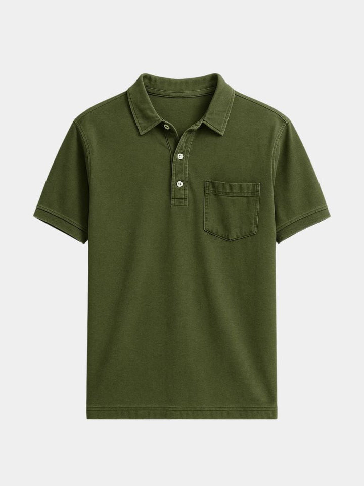 Polo Uomo | Taschino Funzionale & Stile Casual Curato