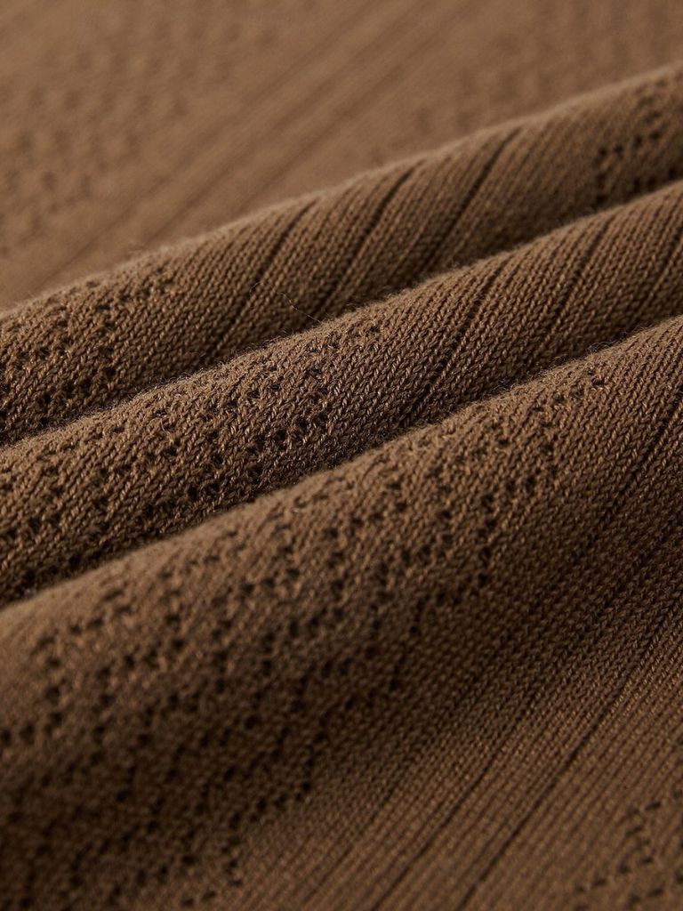 Polo Uomo | Texture a Rilievo & Eleganza Discreta