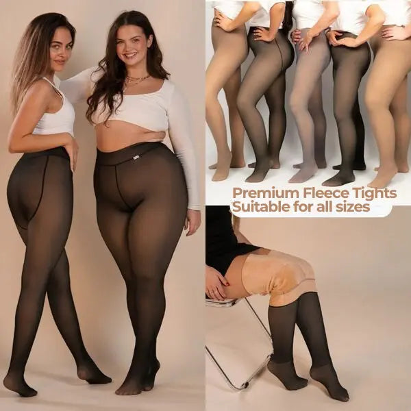 Collant Donna in Pile Morbido Invernale - Vesarelli