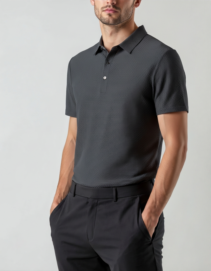 Polo Uomo Tecnica Antifreddo Traspirante Vestibilità Regolare - Vesarelli