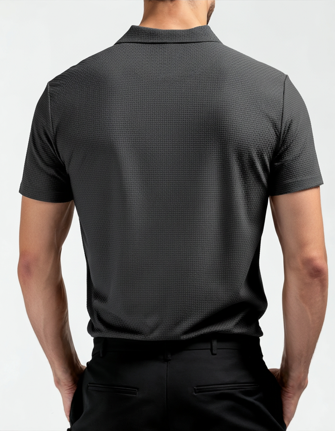 Polo Uomo Tecnica Antifreddo Traspirante Vestibilità Regolare