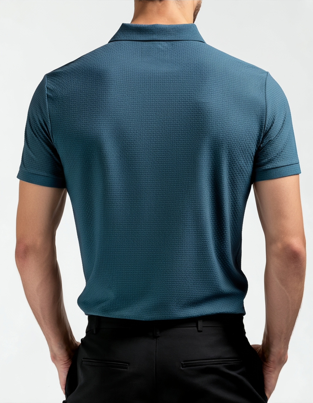 Polo Uomo Tecnica Antifreddo Traspirante Vestibilità Regolare