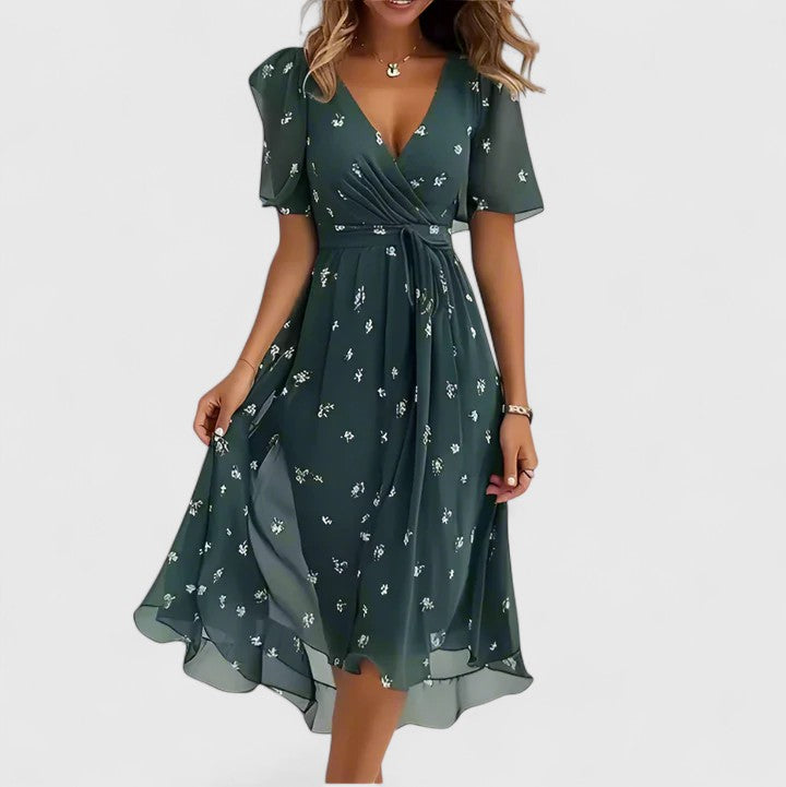 Abito Corto Donna Linea Vivace Vestibilità Femminile