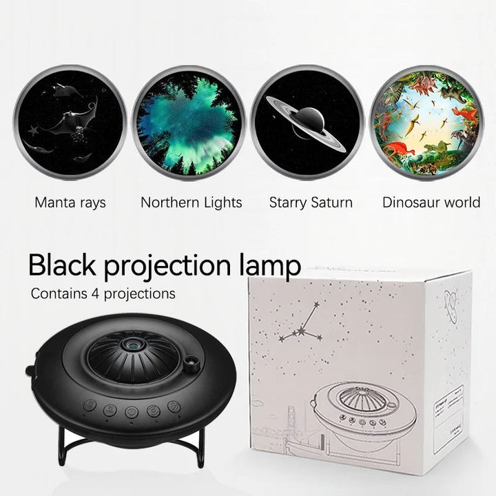 Proiettore di galassia con effetti del planetario per home theater, room per bambini e atmosfera del cielo notturno 1