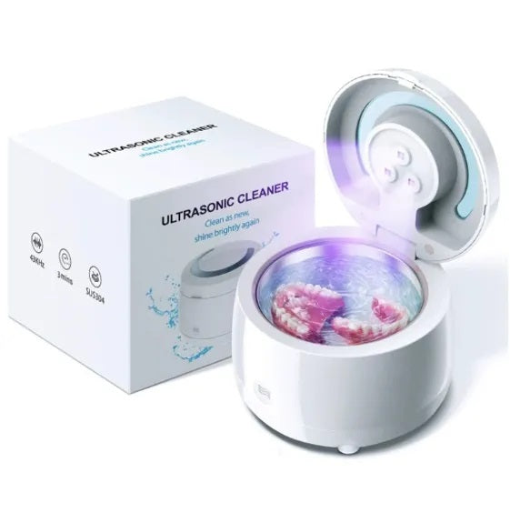 Pulitore Denti Ultrasuoni Acciaio Inox Sterilizzazione UV-C - Vesarelli