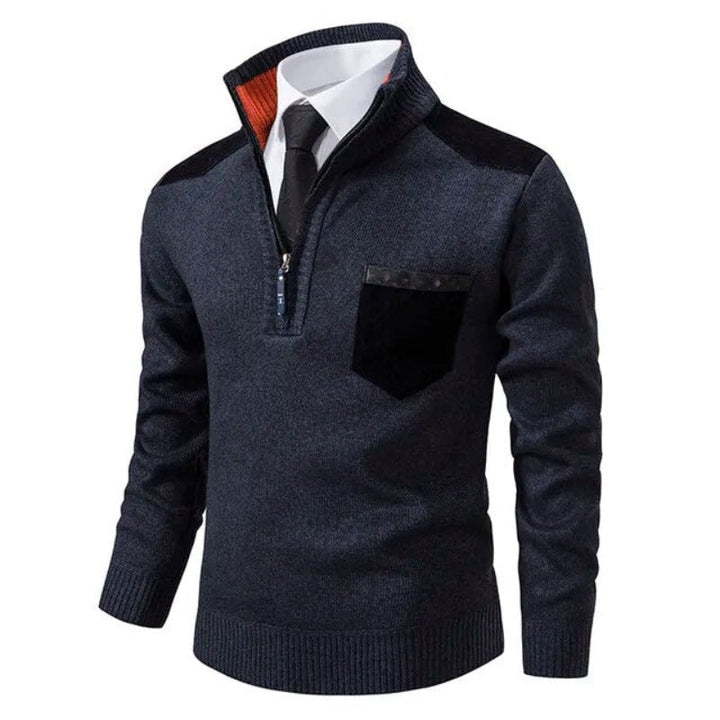 Maglione Uomo Morbido Maglieria Elegante Vestibilità Comoda
