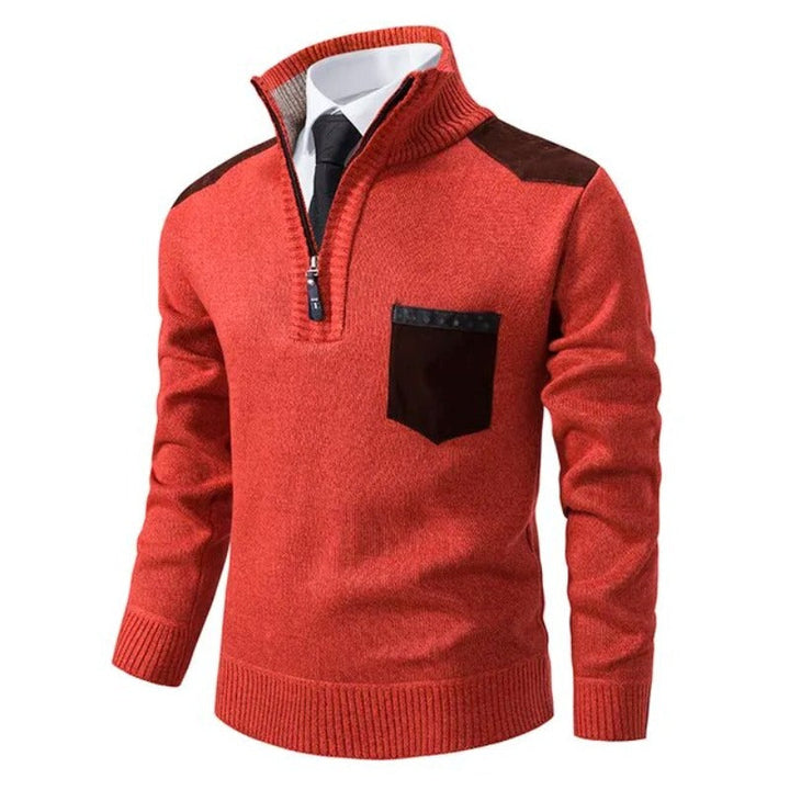 Maglione Uomo Morbido Maglieria Elegante Vestibilità Comoda