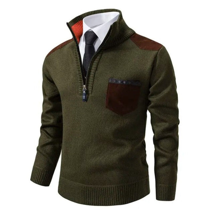 Maglione Uomo Morbido Maglieria Elegante Vestibilità Comoda