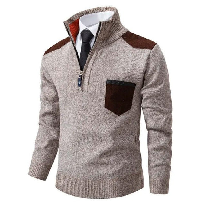 Maglione Uomo Morbido Maglieria Elegante Vestibilità Comoda - Vesarelli