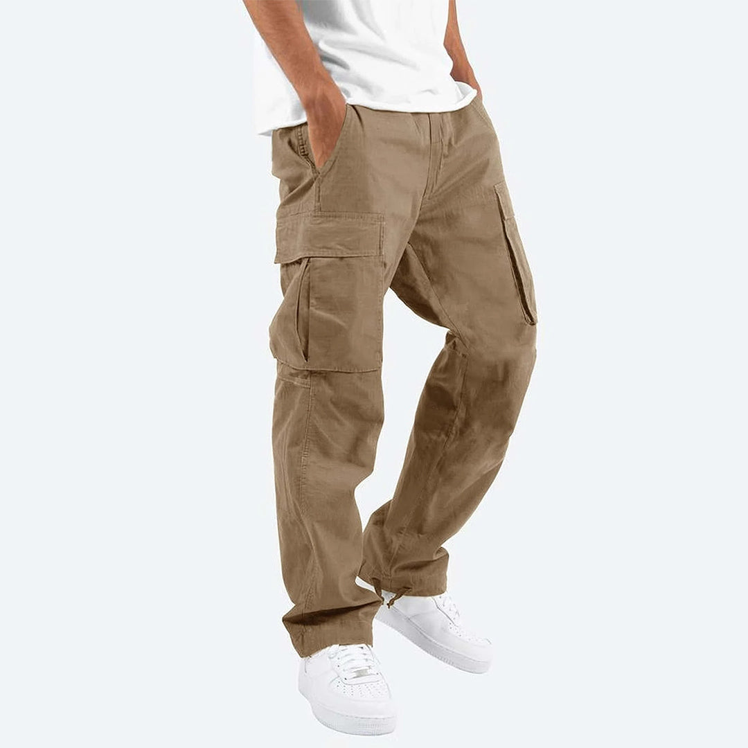 Pantaloni Uomo Tattici Resistenti Vestibilità Regolare