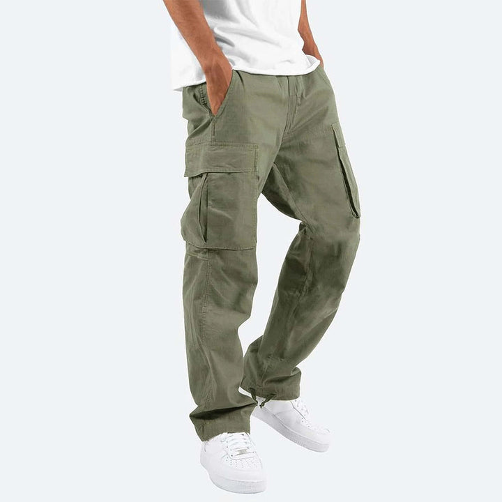 Pantaloni Uomo Tattici Resistenti Vestibilità Regolare