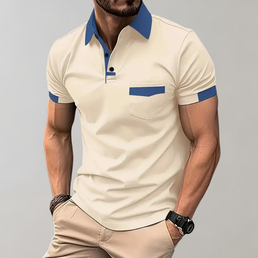 Polo Uomo Cotone Morbida Vestibilità Classica