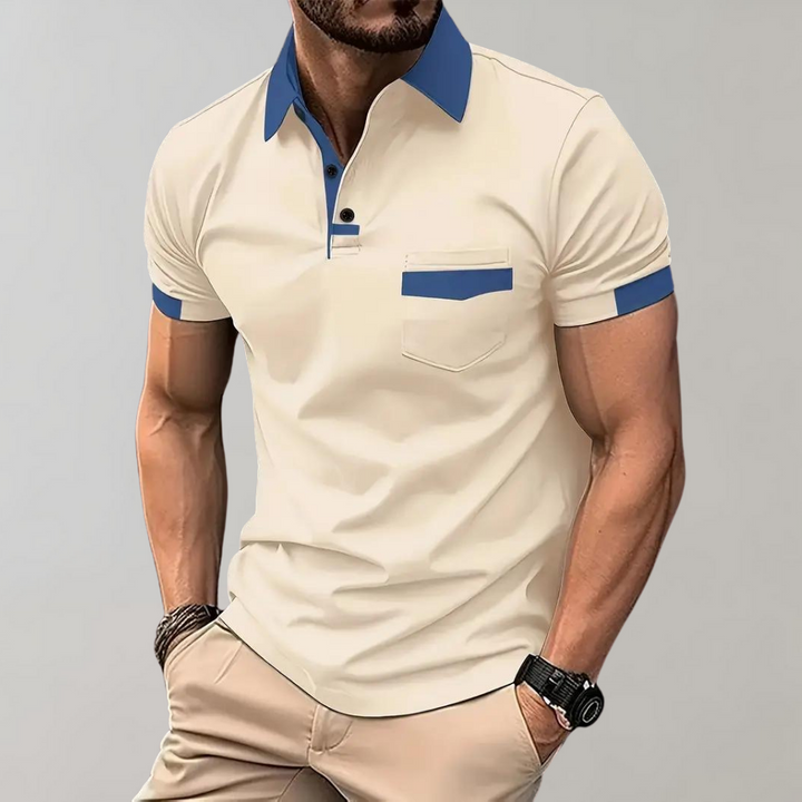 Polo Uomo Cotone Morbida Vestibilità Classica