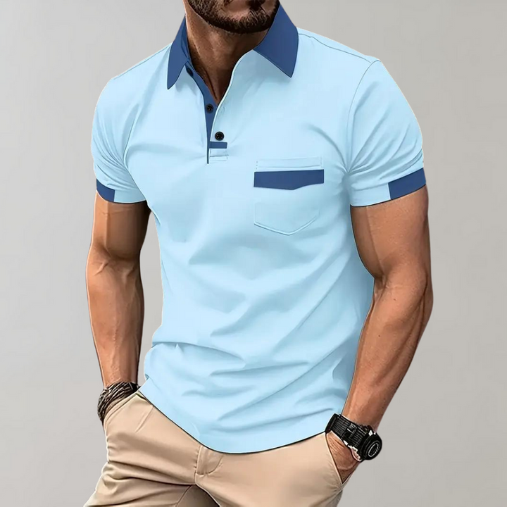 Polo Uomo Cotone Morbida Vestibilità Classica