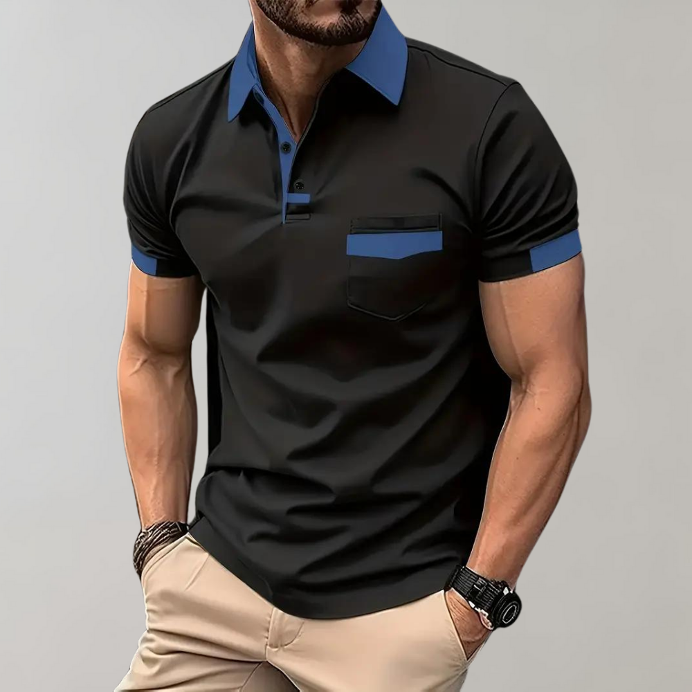 Polo Uomo Cotone Morbida Vestibilità Classica