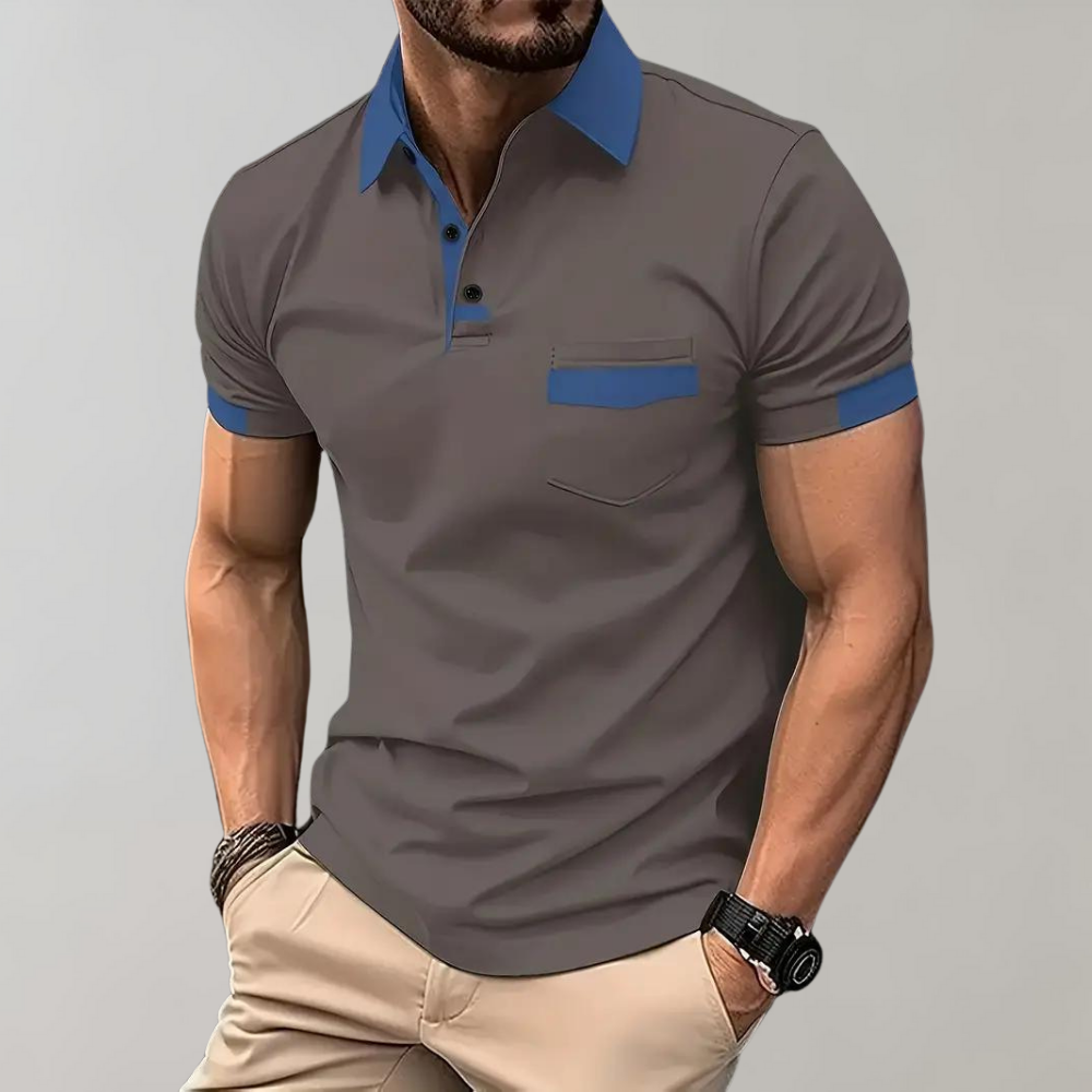Polo Uomo Cotone Morbida Vestibilità Classica