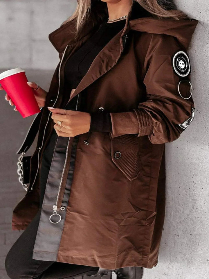Raina | Elegante Giubbotto Donna con Cappuccio 4