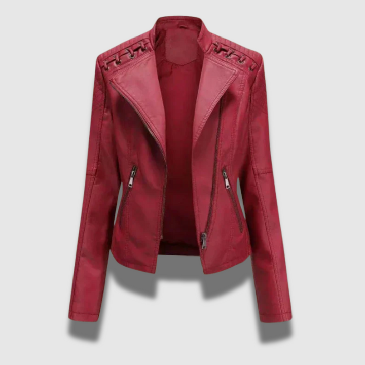 Giacca Donna in Pelle Slim Fit