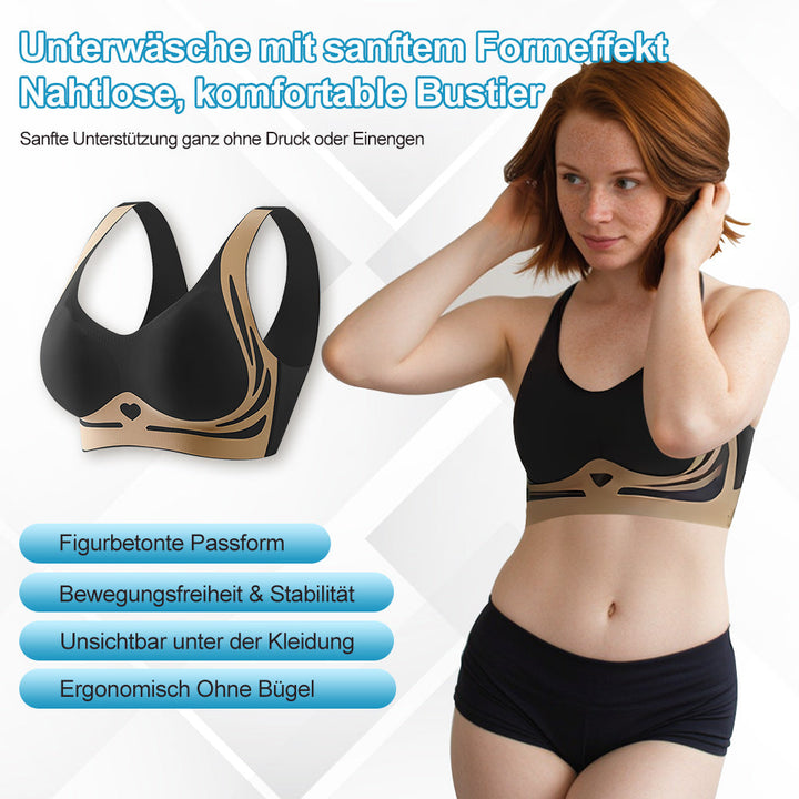 Reggiseno Sportivo Senza Ferretto Ergonomico con Supporto Naturale e Comfort Ottimale - Materiale Traspirante, Taglie da Piccola a Grande 1