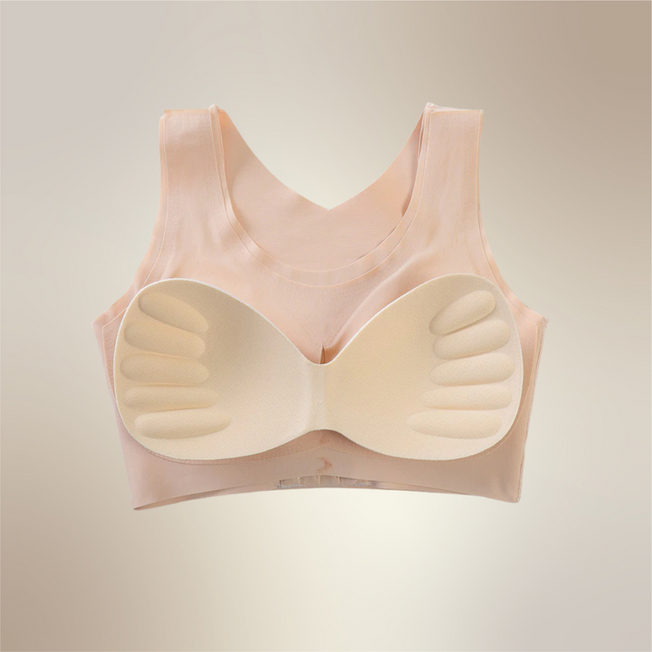 Reggiseno a compressione senza cuciture con chiusura frontale – reggiseno post-operatorio e sportivo per donna 4