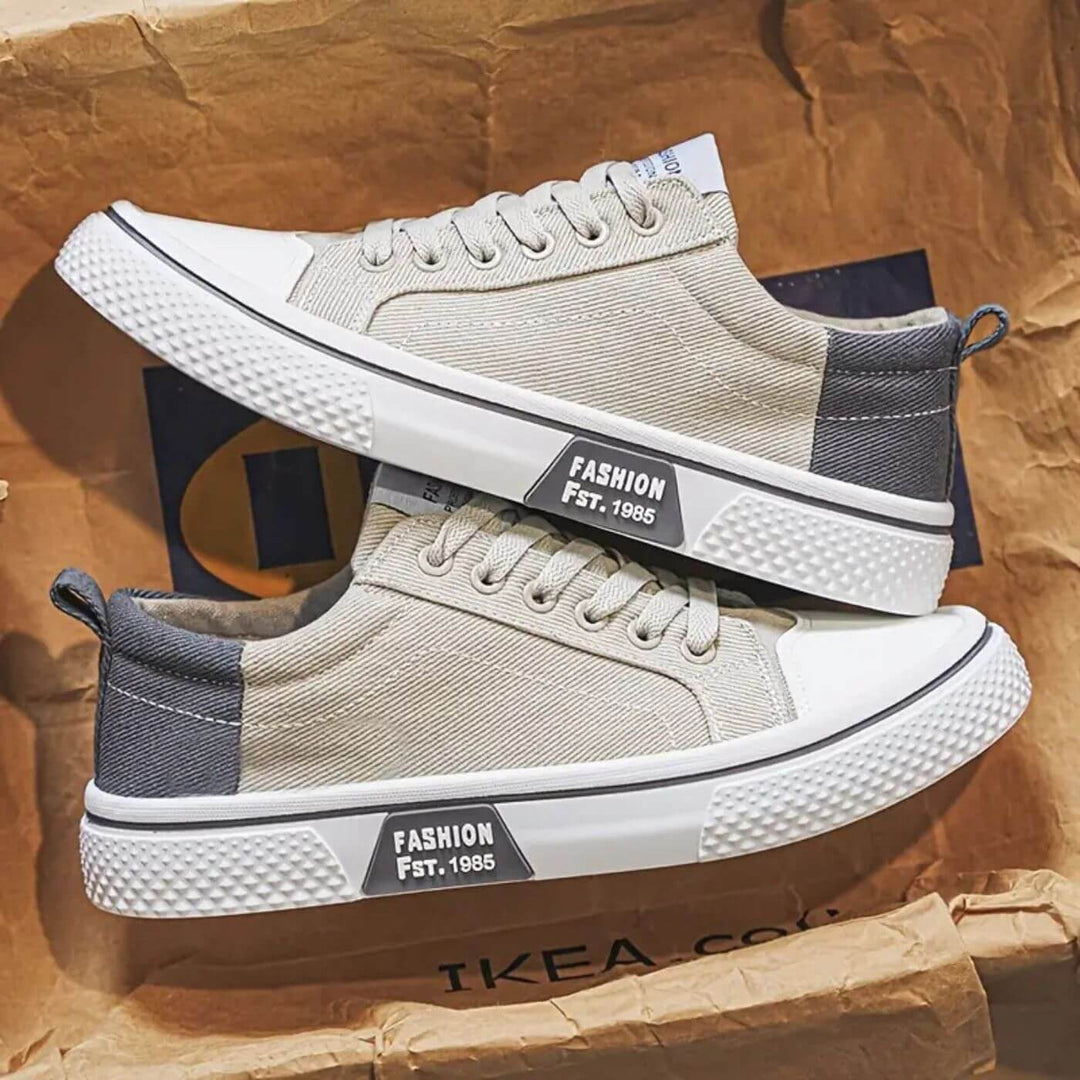 Sneakers Uomo Casual con Lacci Vestibilità Comoda