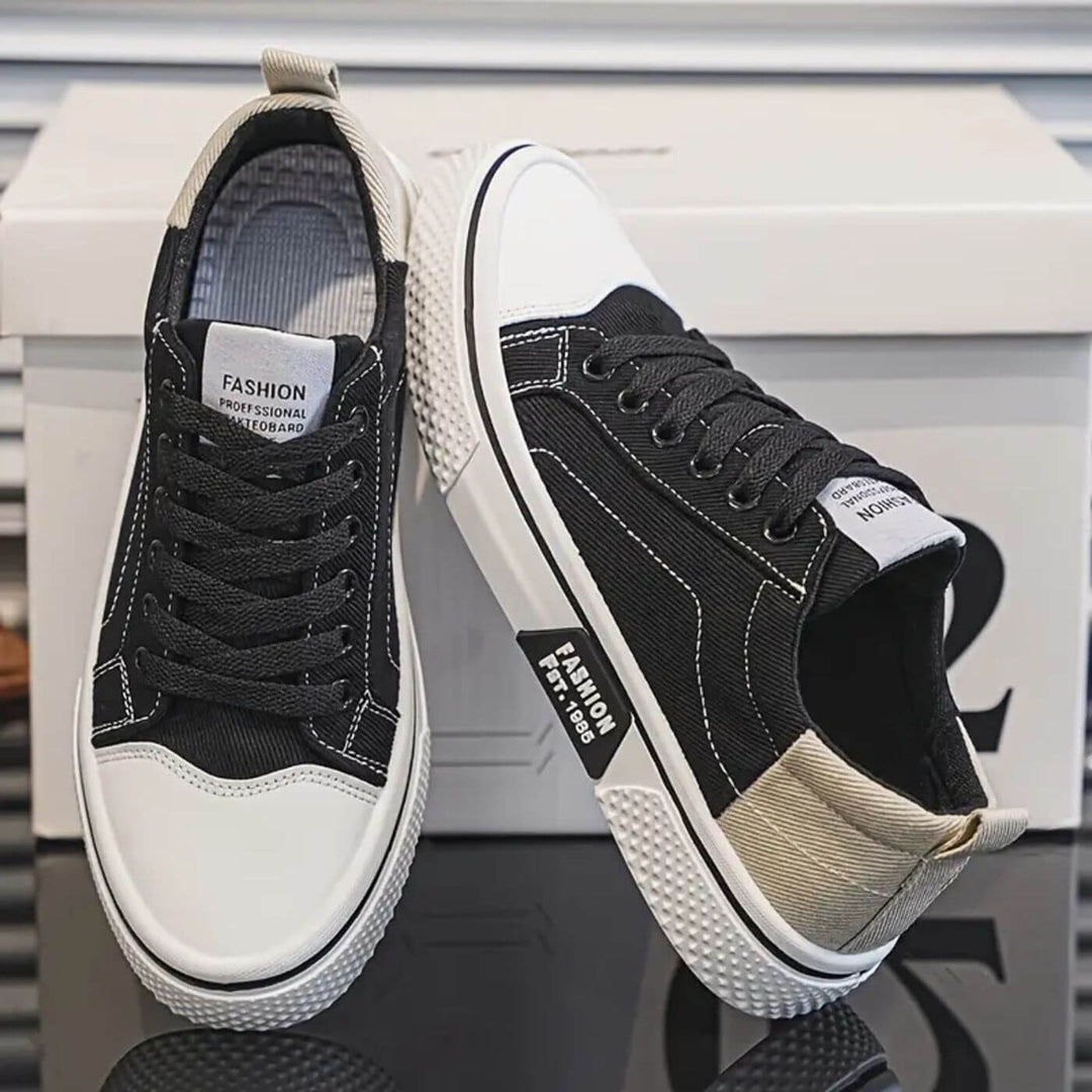 Sneakers Uomo Casual con Lacci Vestibilità Comoda