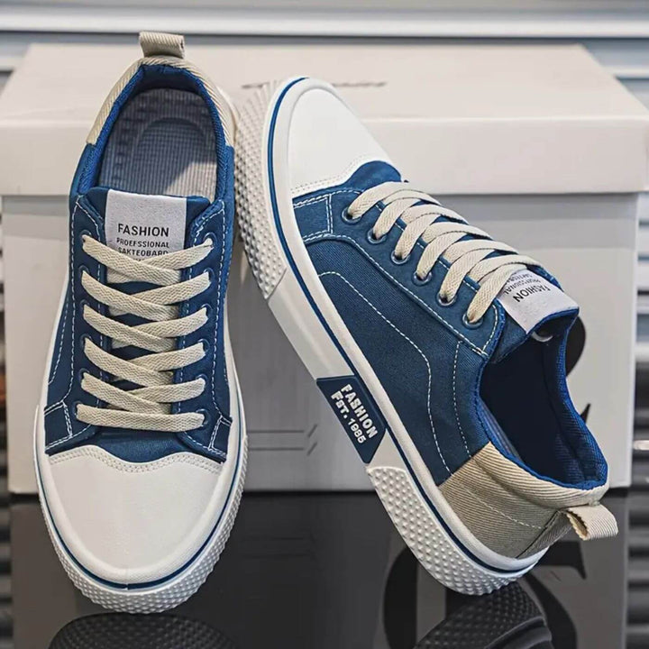 Sneakers Uomo Casual con Lacci Vestibilità Comoda