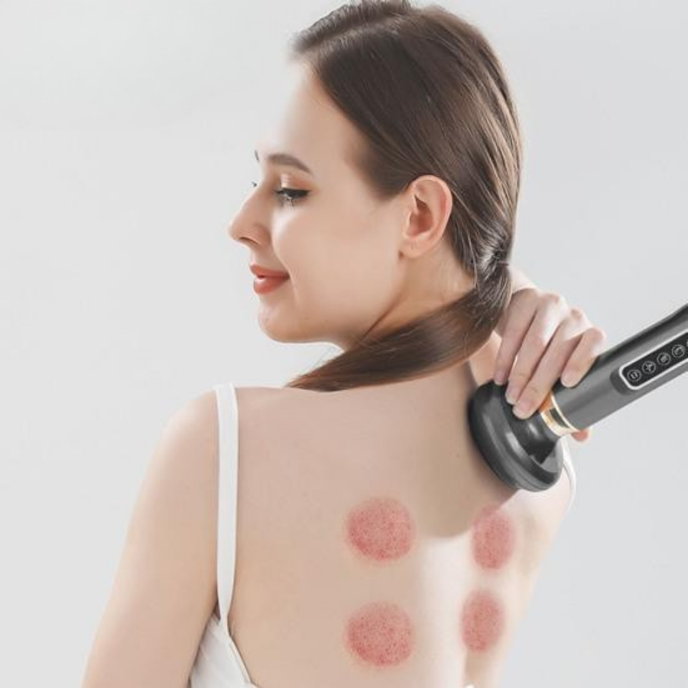 RevitaLuxe | Massaggiatore elettrico regolabile per terapia con coppettazione per alleviare il dolore 1
