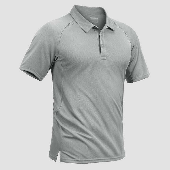Polo Uomo Tessuto Tecnico Vestibilità Regular