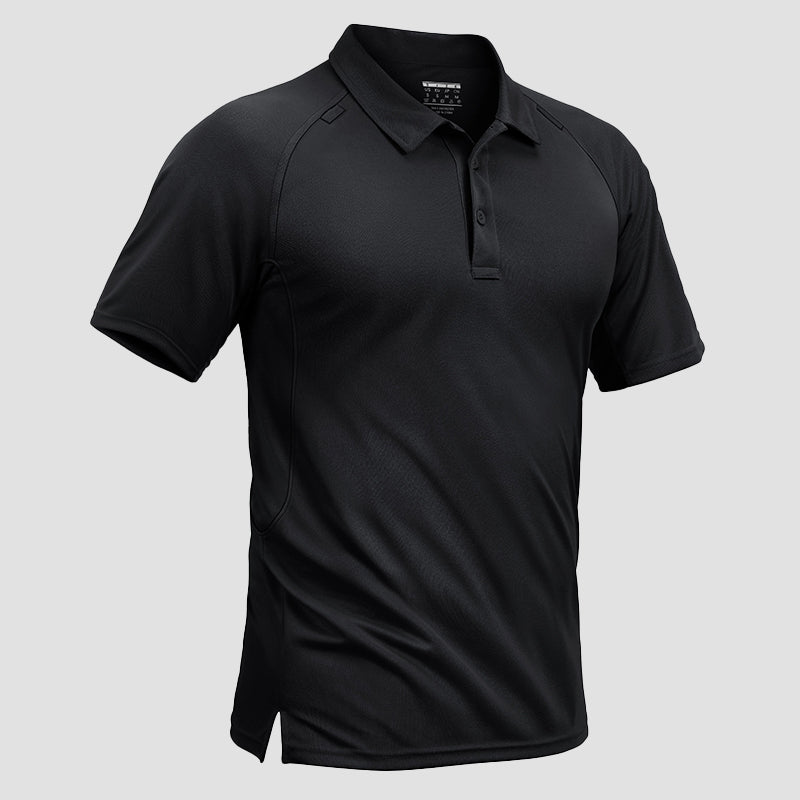 Polo Uomo Tessuto Tecnico Vestibilità Regular