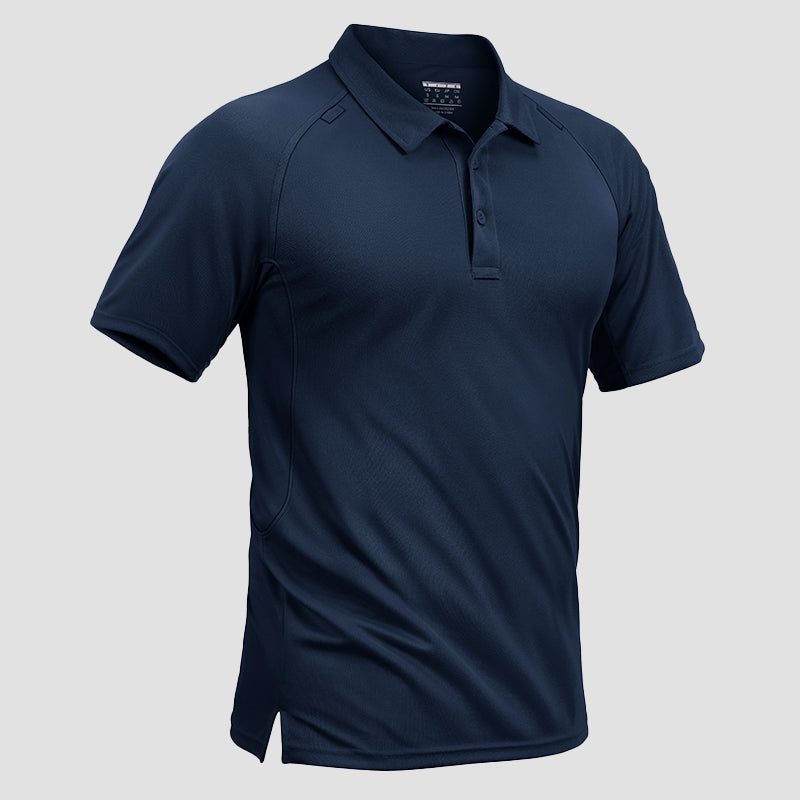 Polo Uomo Tessuto Tecnico Vestibilità Regular