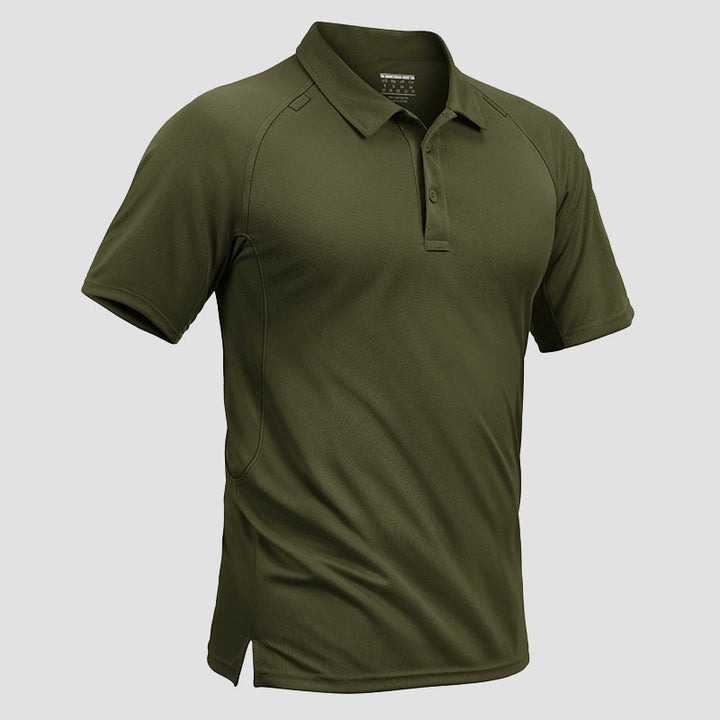 Polo Uomo Tessuto Tecnico Vestibilità Regular