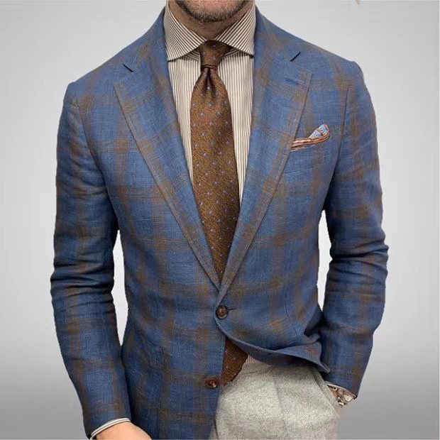 Giacca Uomo Slim Fit Comoda Elegante - Vesarelli