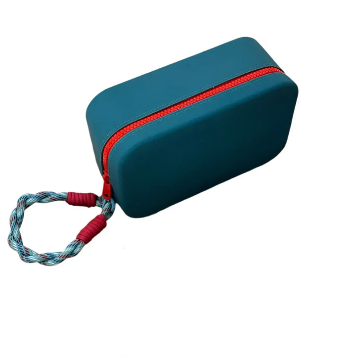 Borsa Da Viaggio Donna Silicone Impermeabile Porta Trucco Compatta - Vesarelli